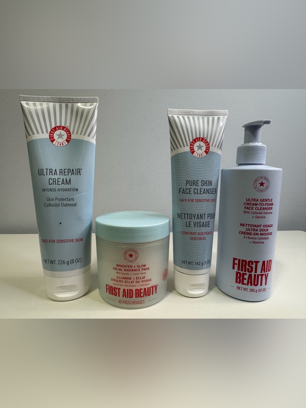 First Aid Beauty skincare bundle- 4 items